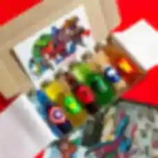 Сиропы в стиле супергероев Marvel ⦁ mini box ⦁ Мстители ⦁ Avengers ⦁ Подарок фанату Марвел АРХИВ