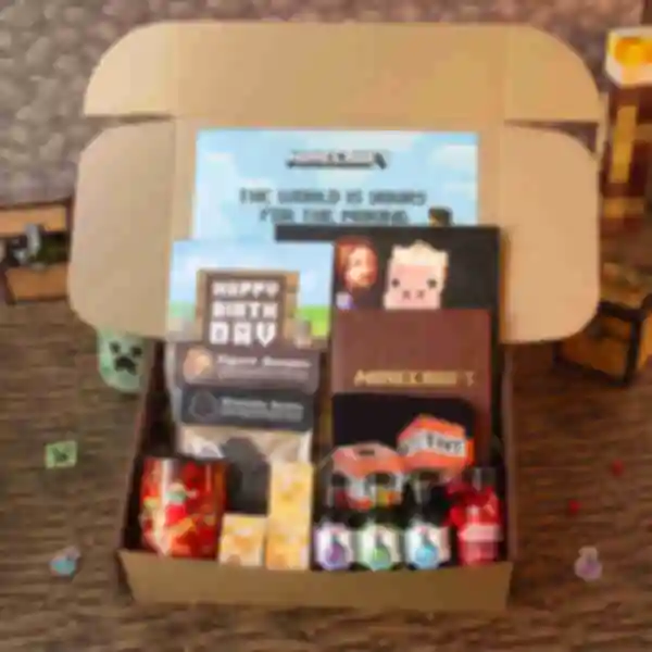 Бокс Minecraft • Premium • Подарунковий набір за грою Майнкрафт