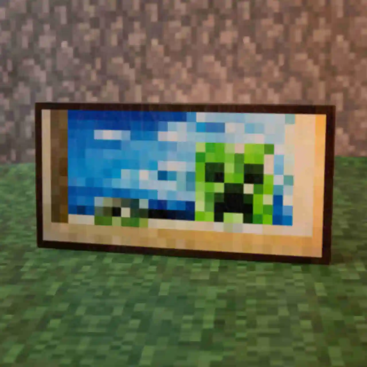 Картина ⦁ Creebet ⦁ Постер в стилі гри Minecraft ⦁ Подарунок по Майнкрафт геймеруФото №8