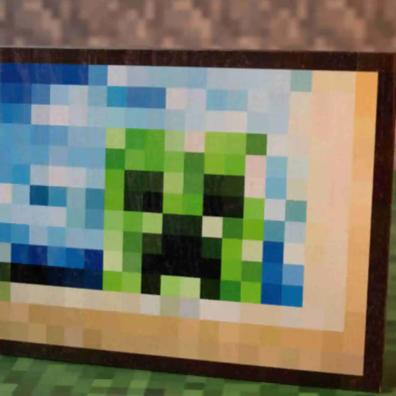 Картина ⦁ Creebet ⦁ Постер в стиле игры Minecraft ⦁ Подарок по Майнкрафт геймеру . Фото №2