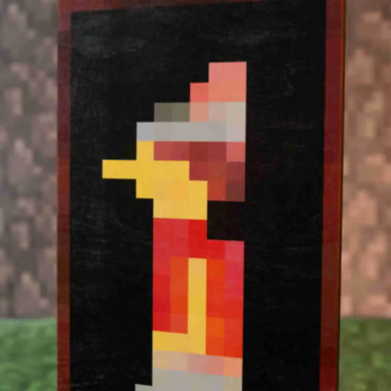 Картина ⦁ Graham ⦁ Постер в стиле игры Minecraft ⦁ Подарок по Майнкрафт геймеру . Фото №2