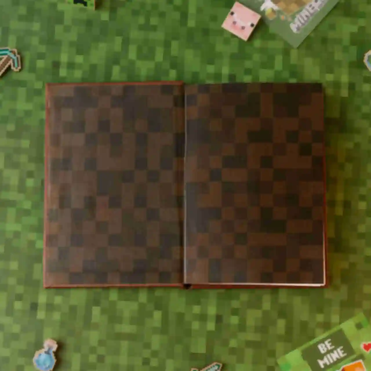 Блокнот Minecraft ⦁ Скетчбук по игре Майнкрафт ⦁ Подарок геймеру. Фото №2