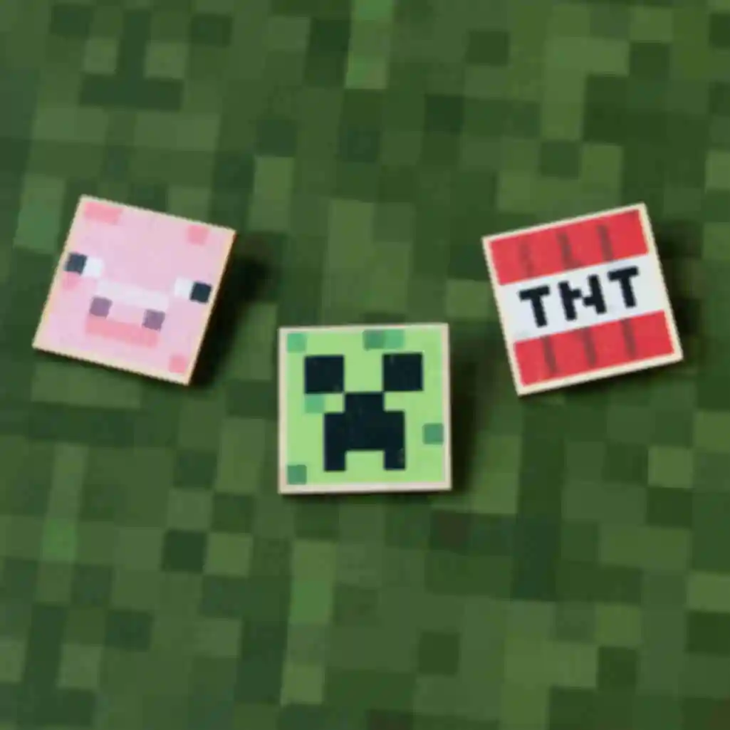 Значки ⦁ Квадратные ⦁ Minecraft. Фото №1