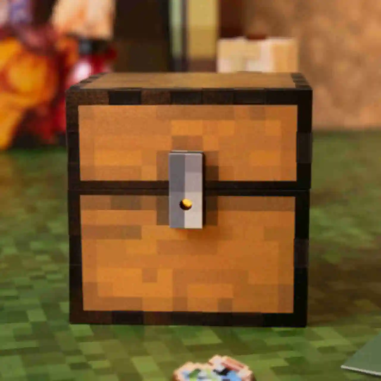 Скриня Minecraft ⦁ Шкатулка у стилі гри Майнкрафт ⦁ Подарунок геймеруФото №3