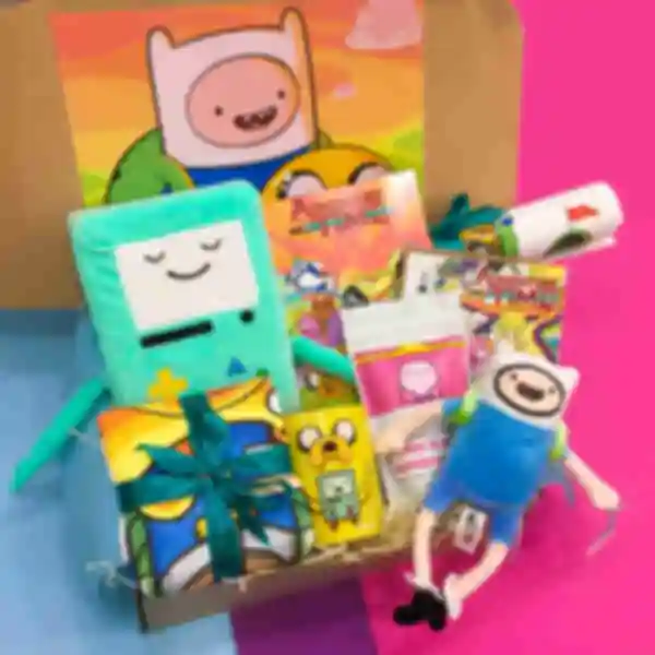 Бокс Adventure Time • premium • Подарунок фанату мультсеріалу Час Пригод АРХІВ