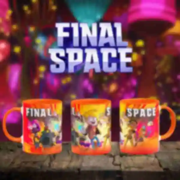 Архив Чашка • Крайній Космос • Горнятко • Подарунок для фаната мультсеріалу Final Space
