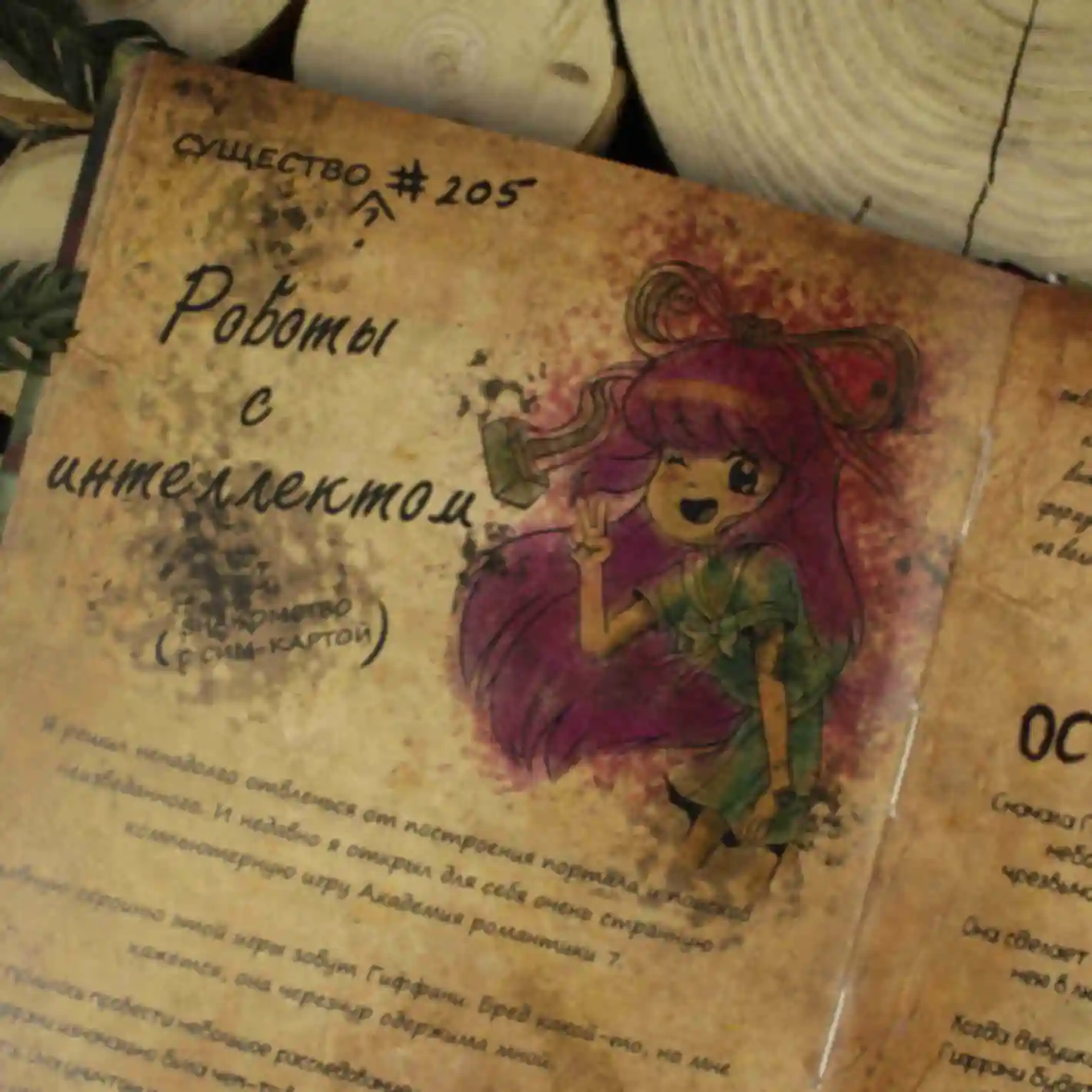 SALE Дневник Диппера №1 • Блокнот Гравити Фолз • Подарок для фанатов сериала Gravity Falls RU. Фото №11