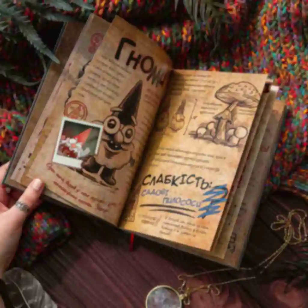 Дневник Диппера №3 • Блокнот Гравити Фолз • Подарок для фанатов сериала Gravity Falls. Фото №2