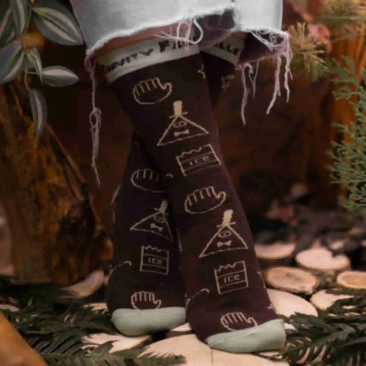 Шкарпетки Зодіак • Одяг в стилі Гравіті Фолз • Подарунки фанату Gravity Falls