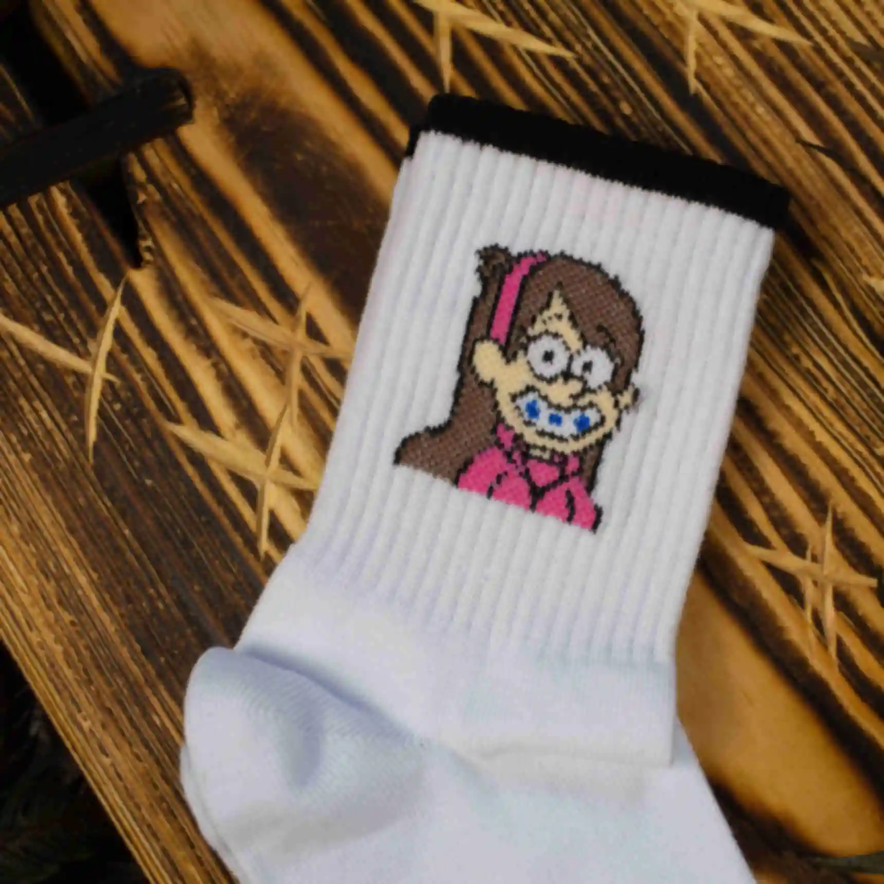 Шкарпетки Мейбл • Одяг в стилі Гравіті Фолз • Подарунки фанату Gravity FallsФото №1