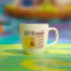 Чашка деколь • Добрий рааанок • Кружка Рік і Морті • Горнятко • Подарунки Rick and Morty