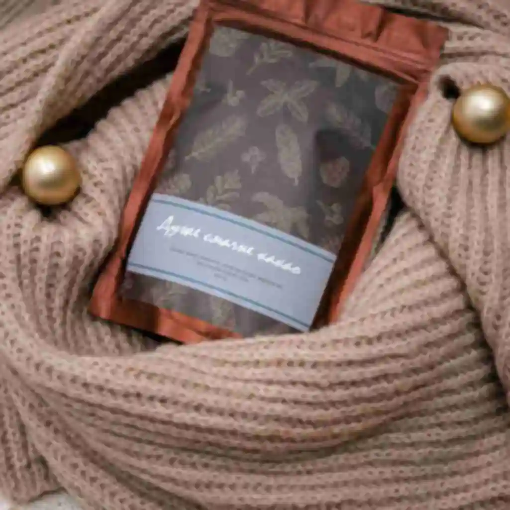 Упаковка уютного какао «Hygge box» ⦁ Сувениры и сладости ⦁ Подарок на Новый год и Рождество. Фото №1