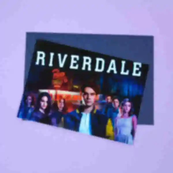 Листівка з персонажами серіалу • Рівердейл • Сувеніри • Подарунки в стилі Riverdale