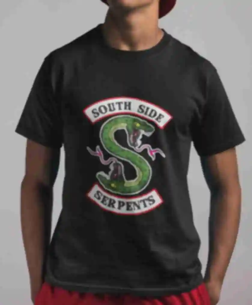 АРХИВ SALE Футболка №2 • South Side Serpents • Ривердейл • Мерч • Одежда в стиле сериала Riverdale. Фото №1