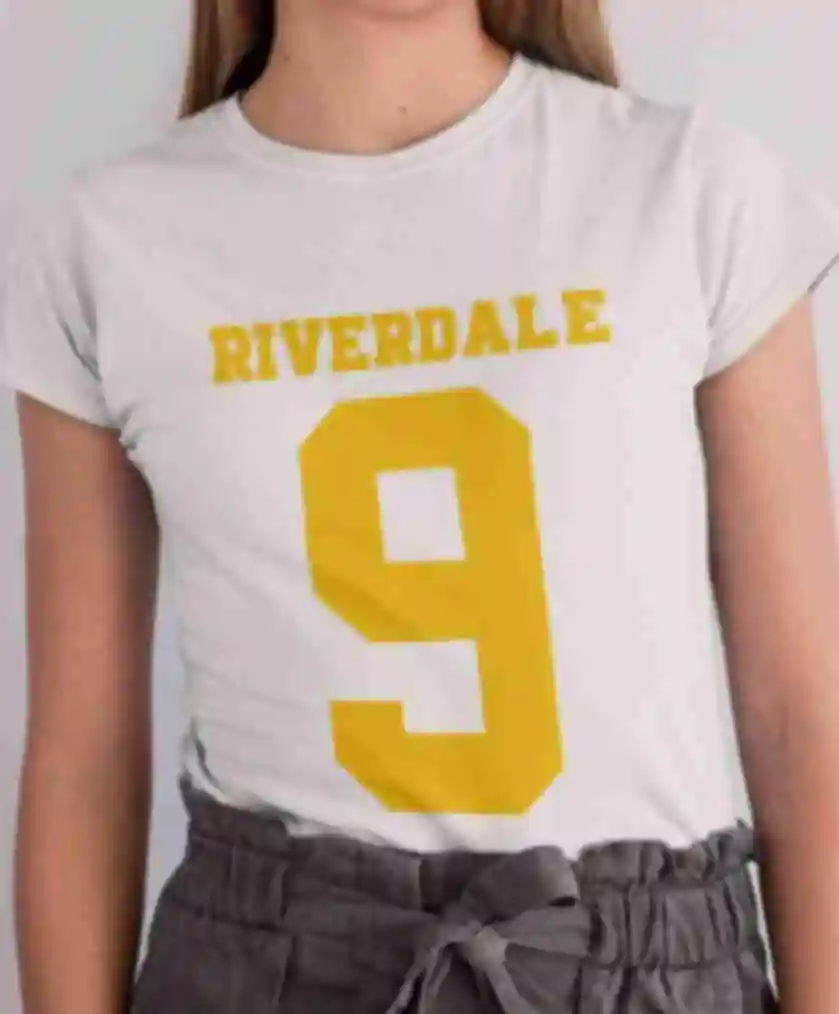 Футболка №7 • Bulldogs №9 • Ривердейл • Мерч • Одежда в стиле сериала Riverdale АРХИВ. Фото №1