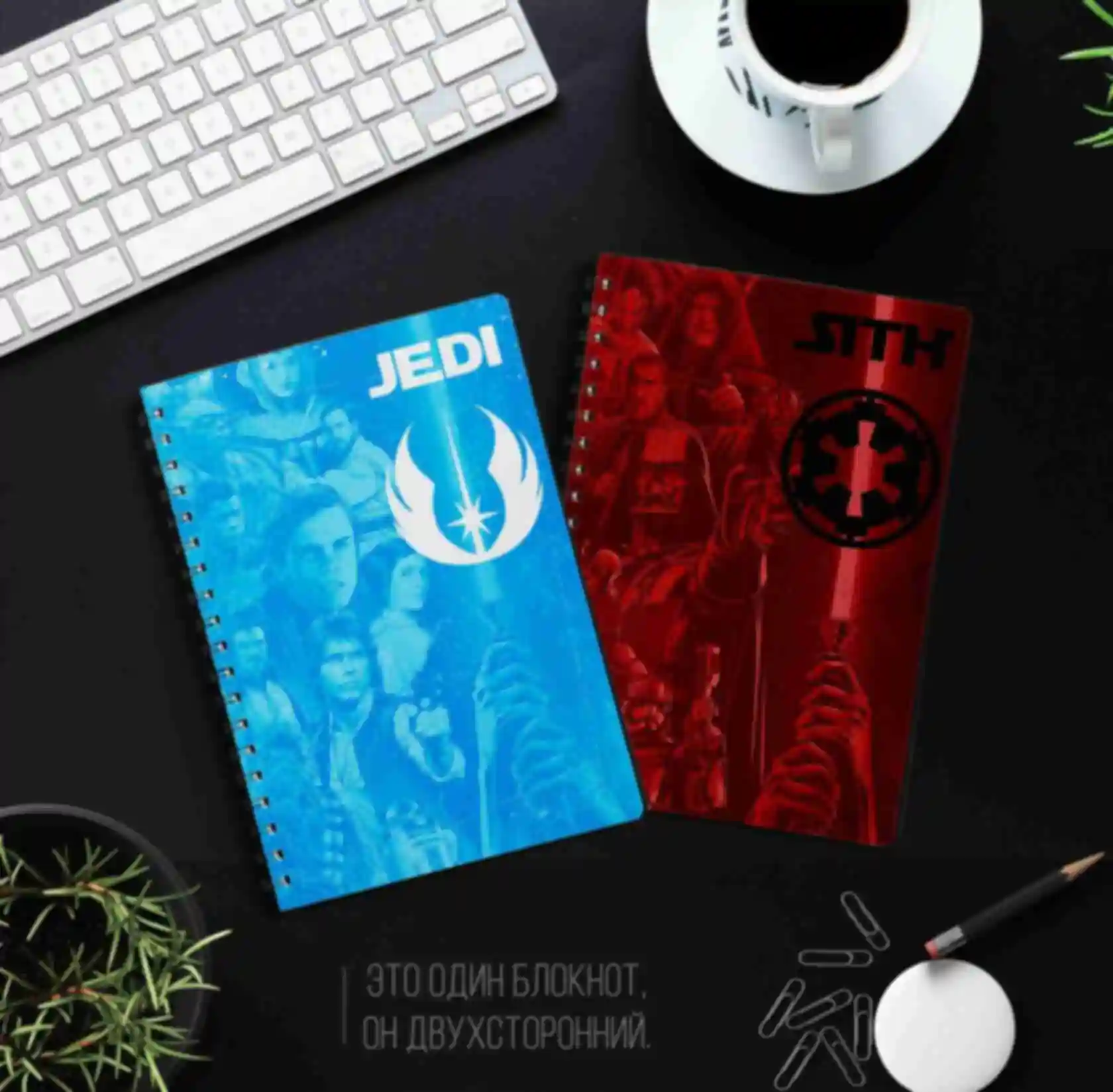 Блокнот ⦁ Зоряні Війни • Двосторонній Скетчбук ⦁ Подарунок фанату Star WarsФото №67