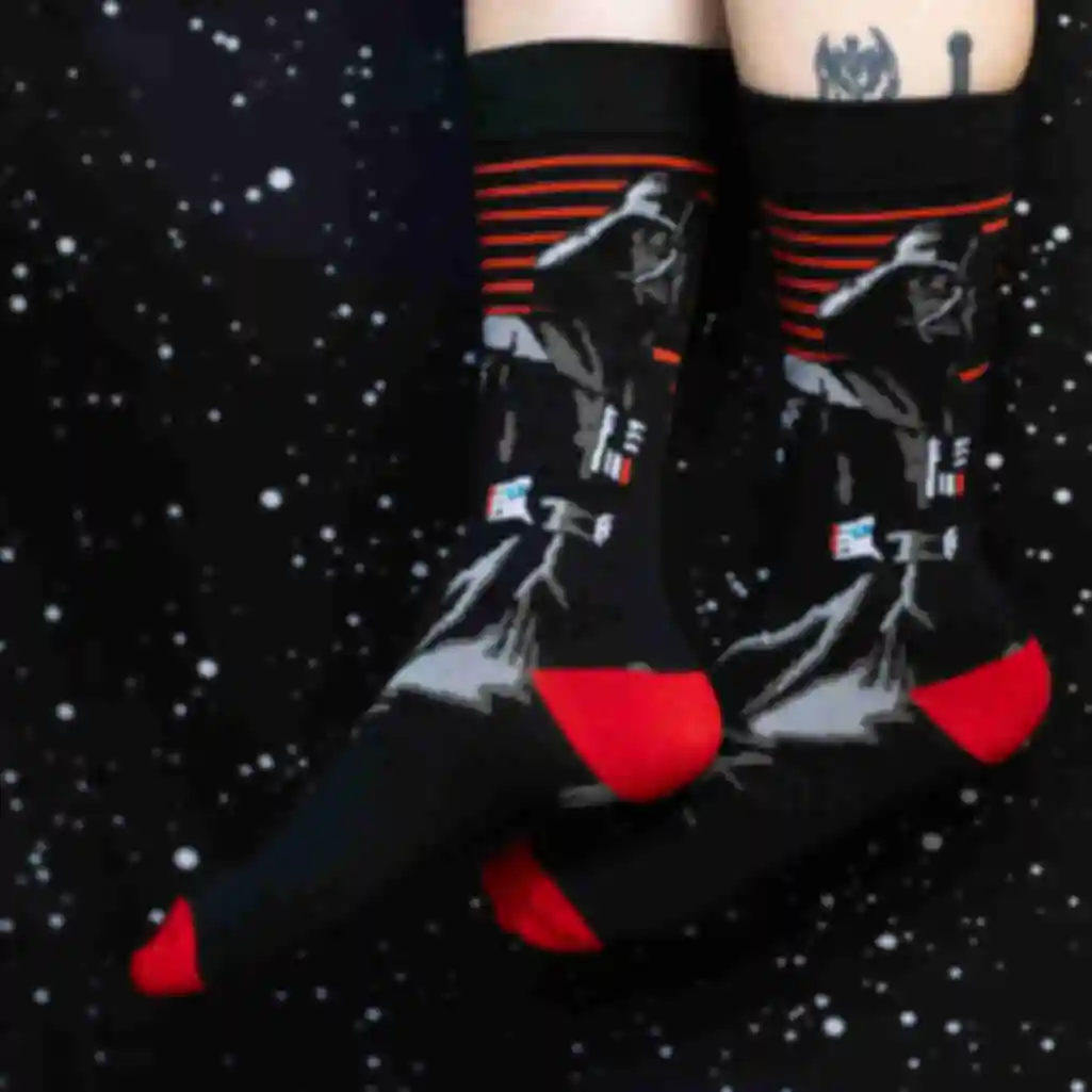 Шкарпетки з Дартом Вейдером • Зоряні Війни ⦁ Одяг та аксесуари ⦁ Подарунок Star WarsФото №62