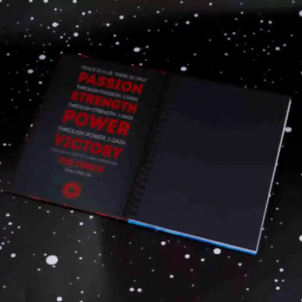 Блокнот ⦁ Зоряні Війни • Двосторонній Скетчбук ⦁ Подарунок фанату Star WarsФото №3