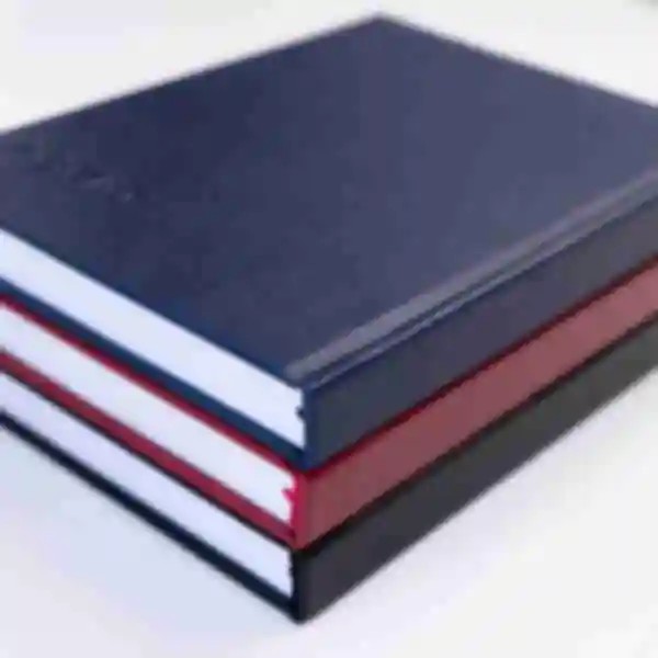 Щоденник з червоної еко-шкіри • Презентабельний блокнот для планування • Подарунок вчителю, босу, ​​колезі