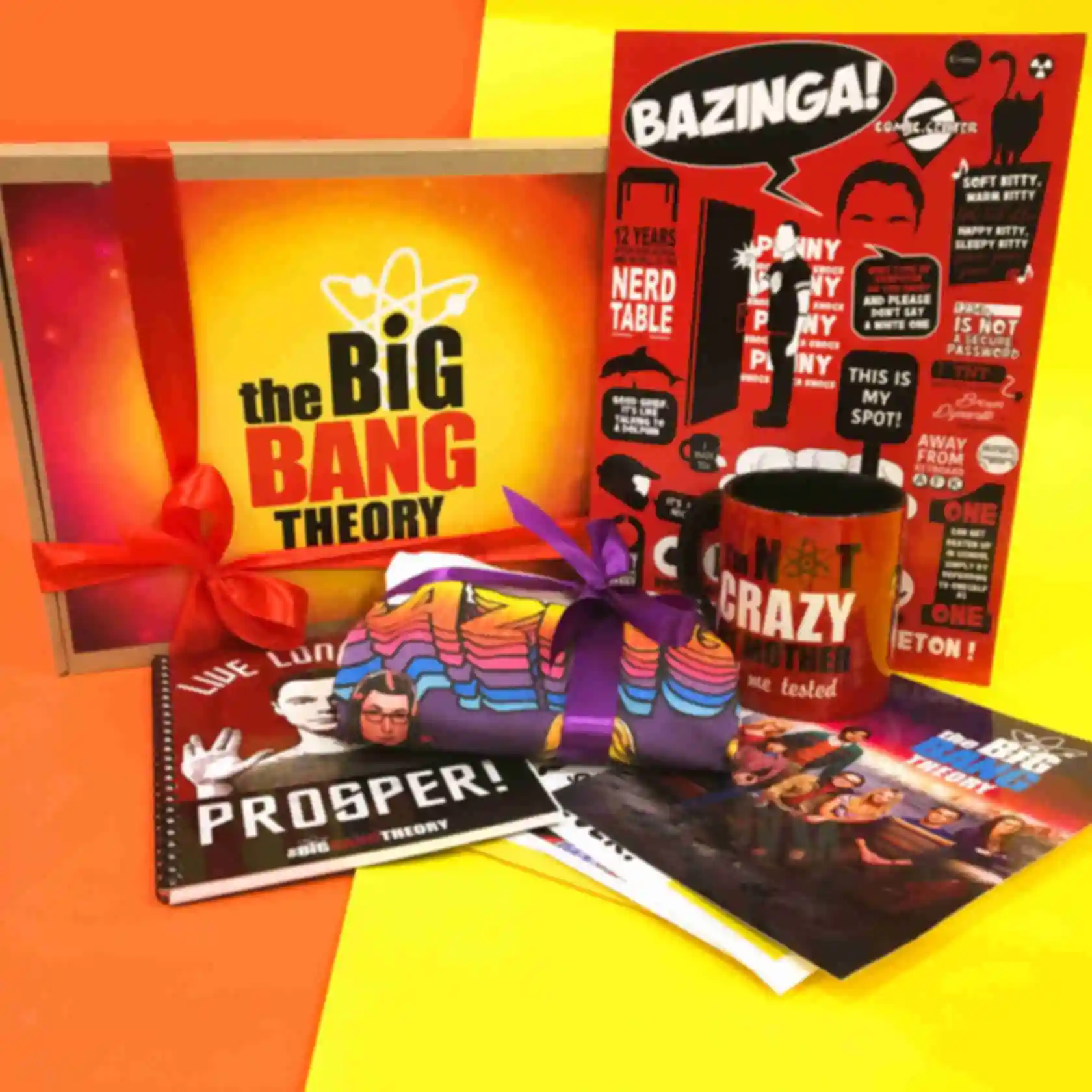 Бокс • max • Теорія великого вибуху • Подарунковий набір The Big Bang Theory АРХІВФото №1