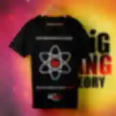 Футболка №1 • Атом • Теория большого взрыва • The Big Bang Theory АРХИВ