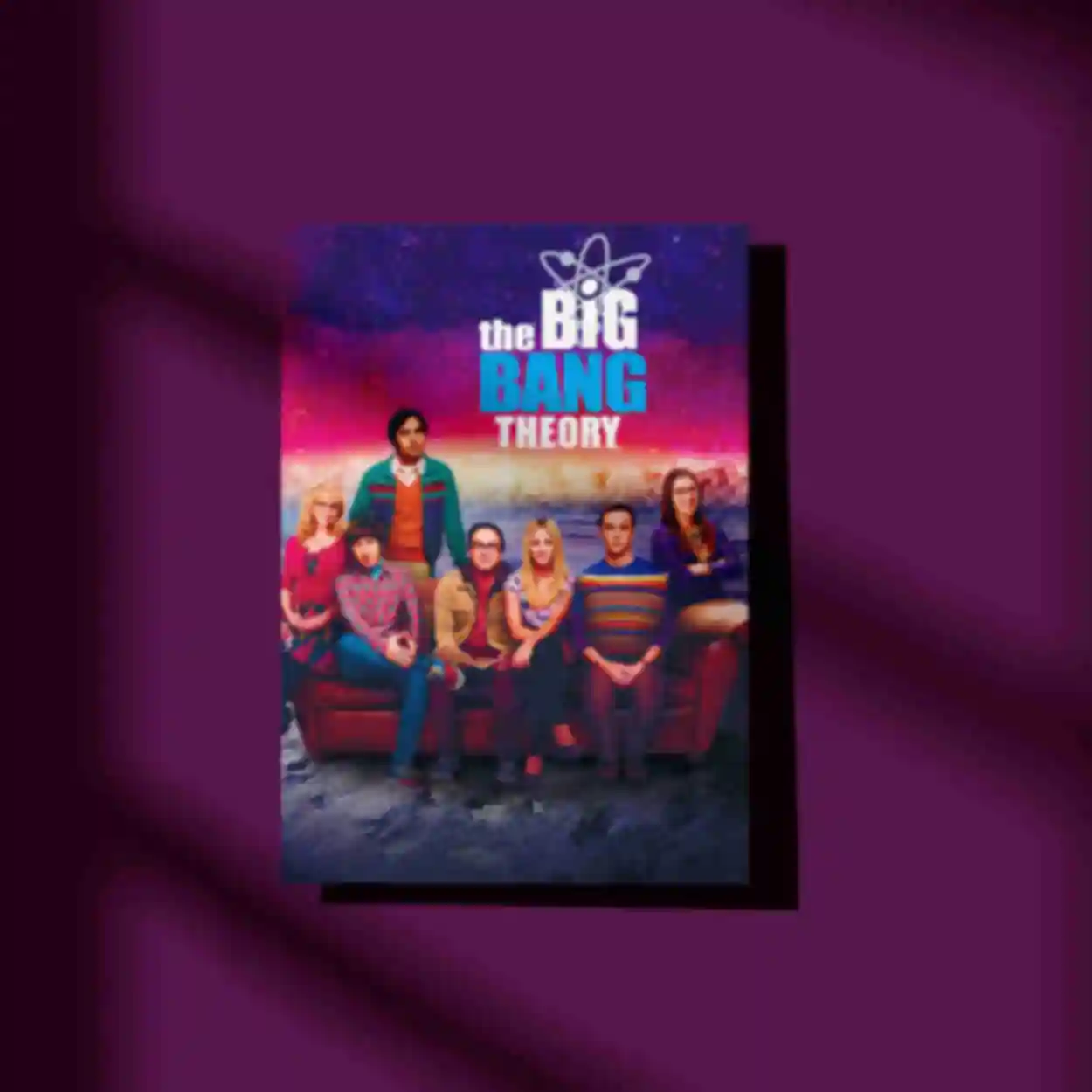 Листівка в стилі серіалу • Теорія великого вибуху • Подарунки The Big Bang TheoryФото №3