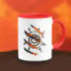 Чашка ⦁ Курама ⦁ Кружка Девятихвостый кицунэ ⦁ Kurama ⦁ Сувениры и посуда ⦁ Подарки в стиле аниме Naruto