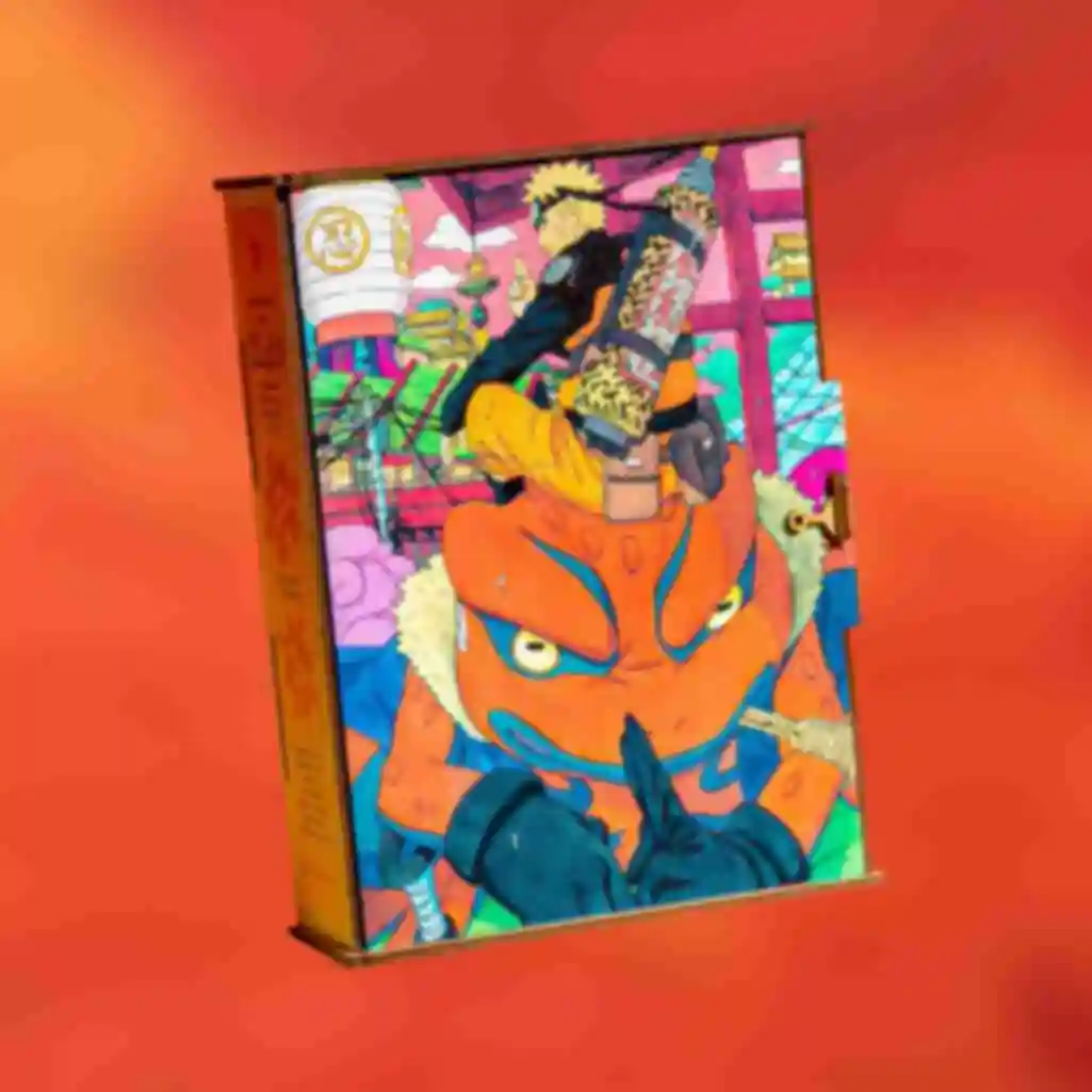 Пазлы • Наруто и Гамакичи • Сувениры и атрибутика • Подарки в стиле аниме Naruto. Фото №1