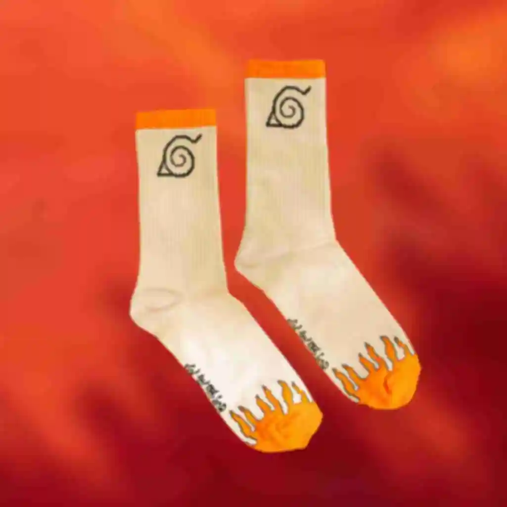 Шкарпетки з принтом ⦁ Коноха ⦁ Одяг та сувеніри Наруто ⦁ Подарунки в стилі аніме NarutoФото №72