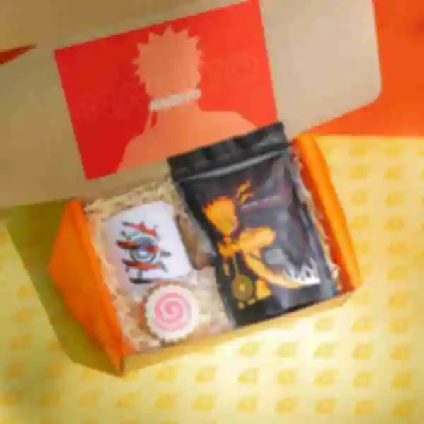 Бокс Naruto • classic • Подарочный набор фанату аниме • Подарок в стиле Наруто