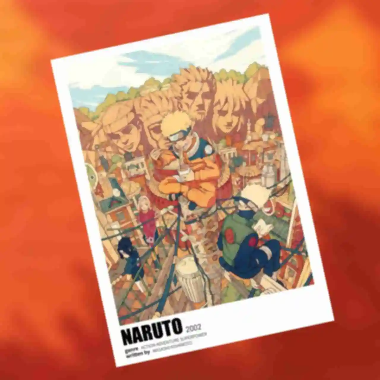 Открытка ⦁ Наруто ⦁ Сувениры и Атрибутика ⦁ Подарки в стиле аниме Naruto. Фото №73