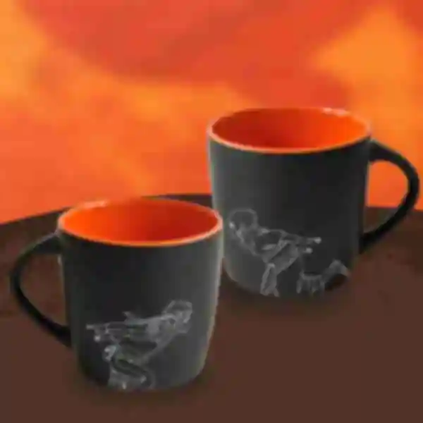 Чашка деколь Наруто та Саске ⦁ Горнятко Узумакі та Учіха ⦁ Сувеніри та посуд ⦁ Подарунки в стилі аніме Naruto