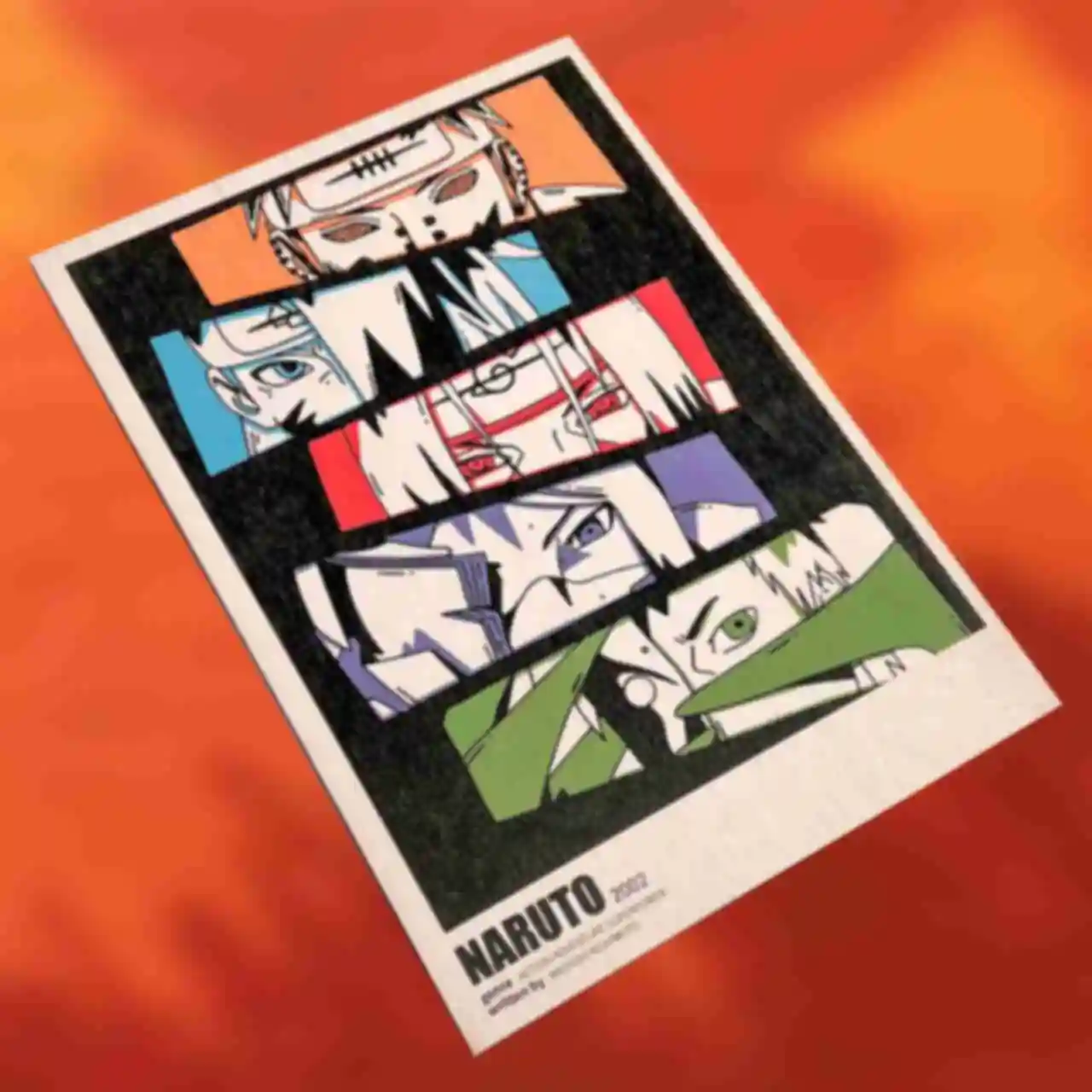 Дерев'яний постер №3 ⦁ Погляди Акацукі ⦁ Плакат Akatsuki ⦁ Сувеніри Наруто ⦁ Подарунки в стилі аніме NarutoФото №79